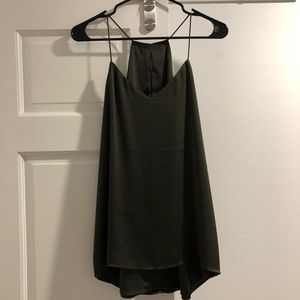 Cute Dark Olive Green Cami Express